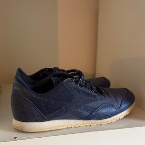 Reebok Dark Blue Athletic Sneakers